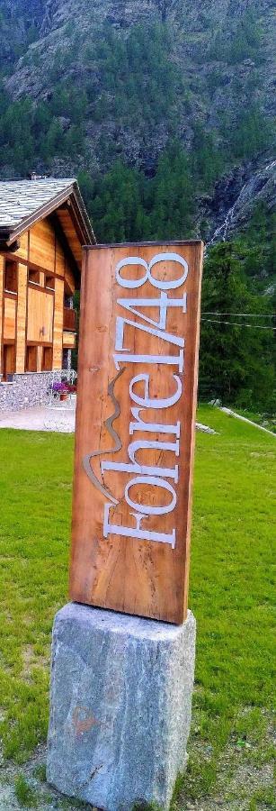 Hotel Fohre1748 à Gressoney-la-Trinité Extérieur photo