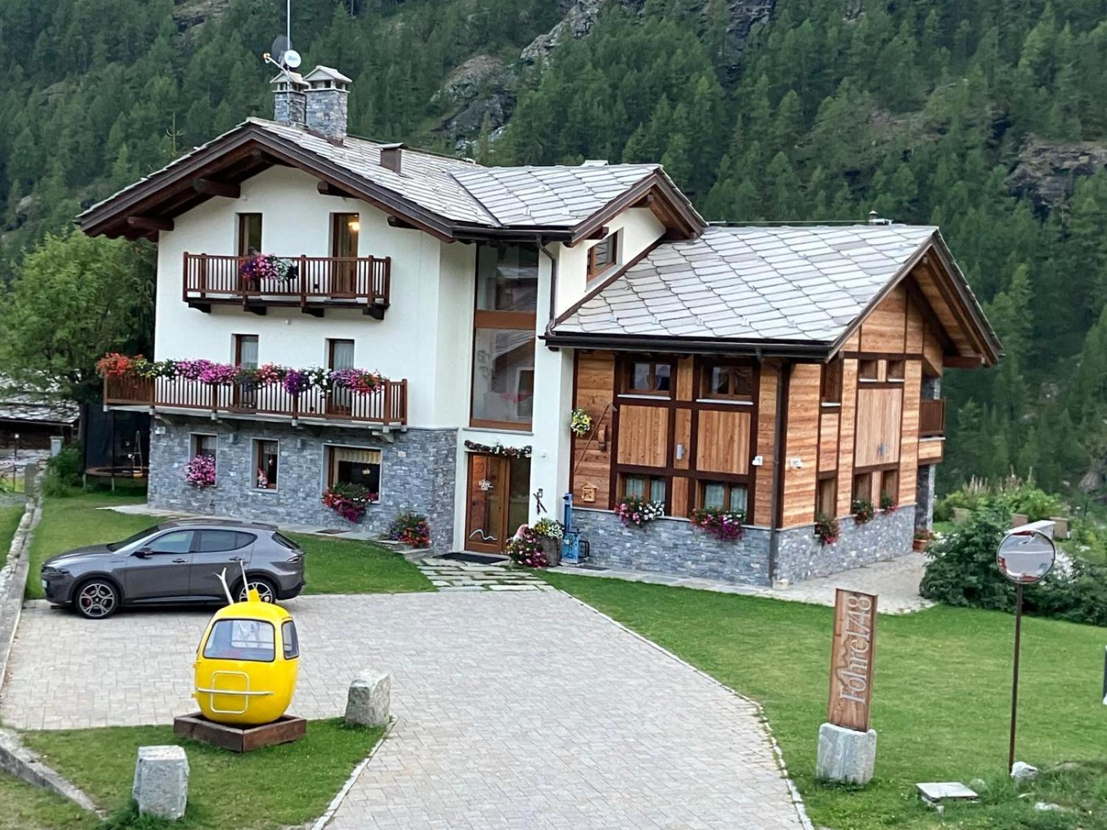 Hotel Fohre1748 à Gressoney-la-Trinité Extérieur photo